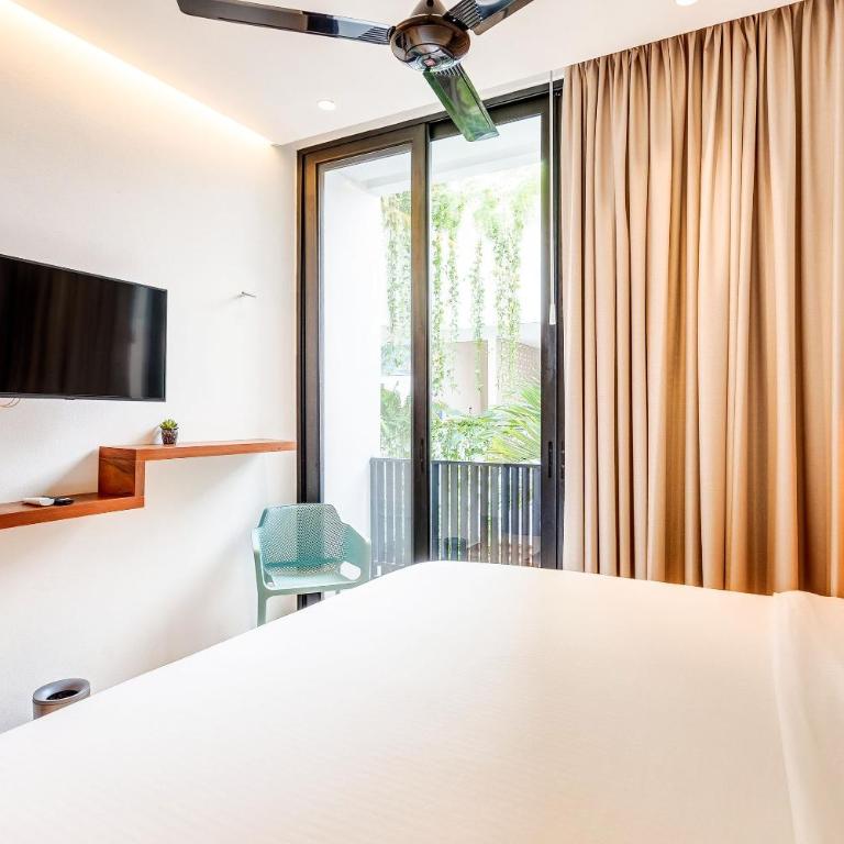 Chic Condotel with Roof Pool 10-Min Walk to Beach - Appartement 1 Chambre - Vue sur Jardin - 1