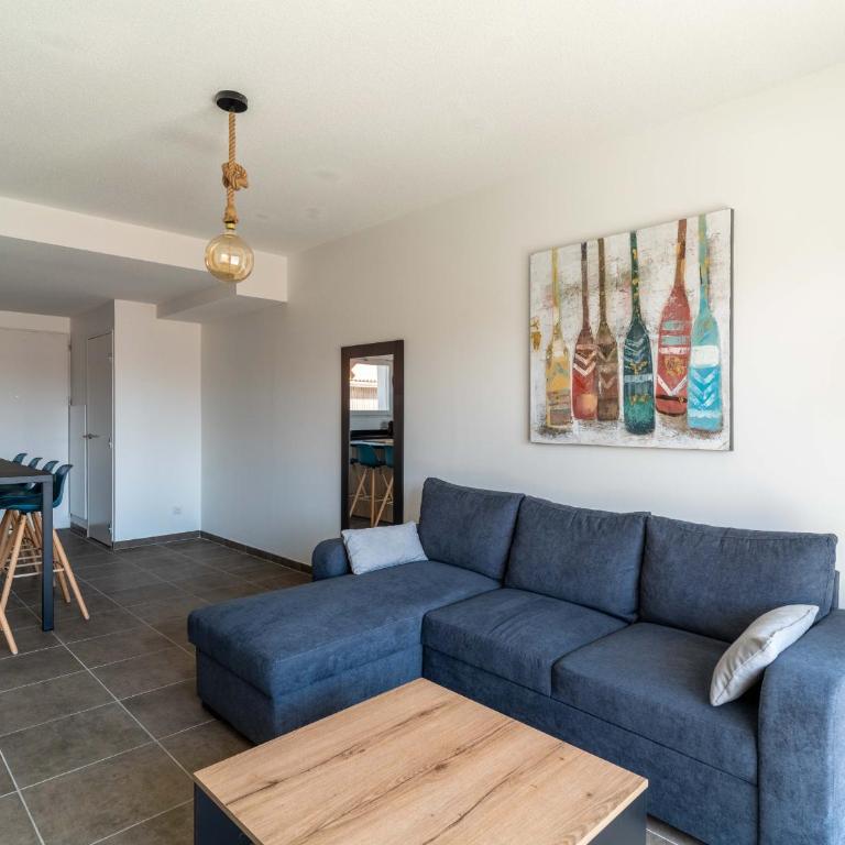 Appartement 3* à 50m de l'Océan, 5 pers, Clim, Wifi, Parking - Mimizan Plage - FR-1-50-116 - Appartement - 3