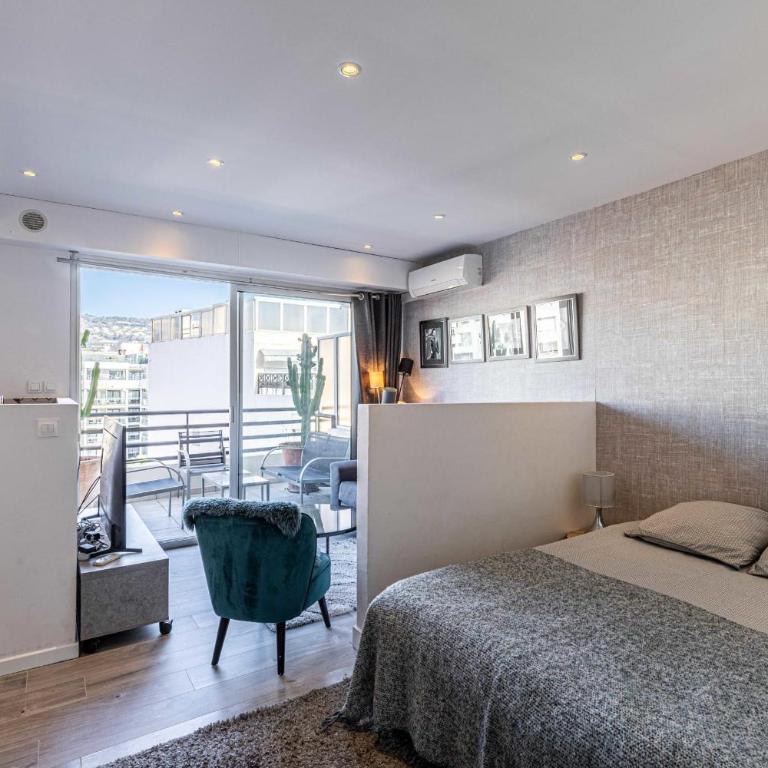 Magnificent studio with terrace - center of Cannes - Apartamento - 8
