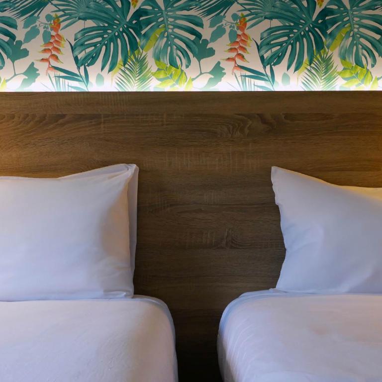 Kyriad ECO - Toulon Ouest La Seyne sur Mer - Chambre Lits Jumeaux Confort - 6