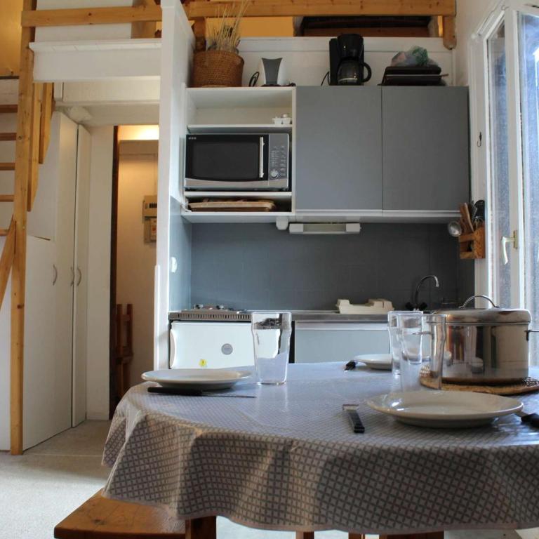 Studio Mezzanine 4 Pers, Proche Pistes et Commerces, Balcon Est, Animaux Bienvenus - Appartement 1 Chambre - 5