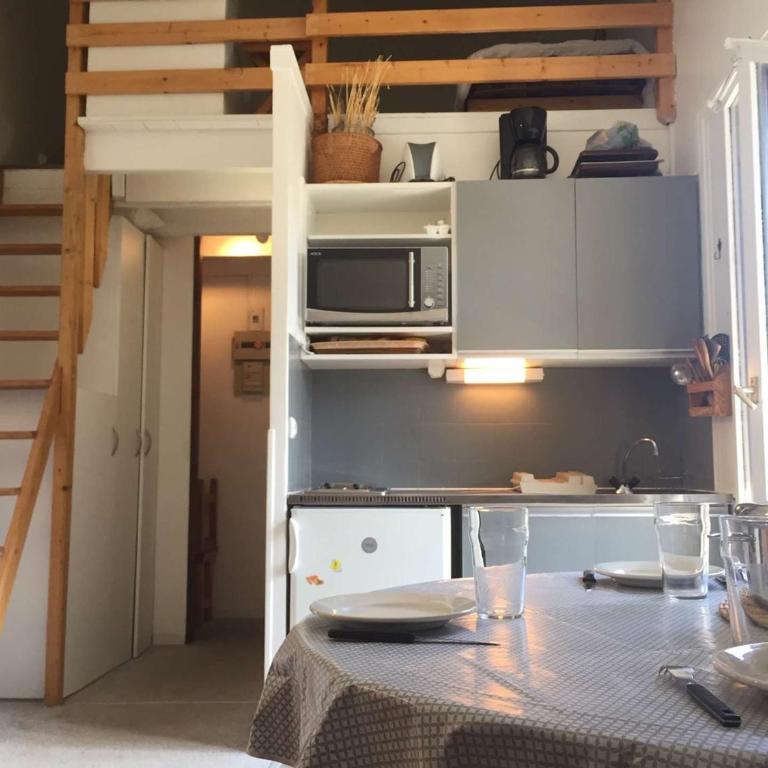 Studio Mezzanine 4 Pers, Proche Pistes et Commerces, Balcon Est, Animaux Bienvenus - Appartement 1 Chambre - 19