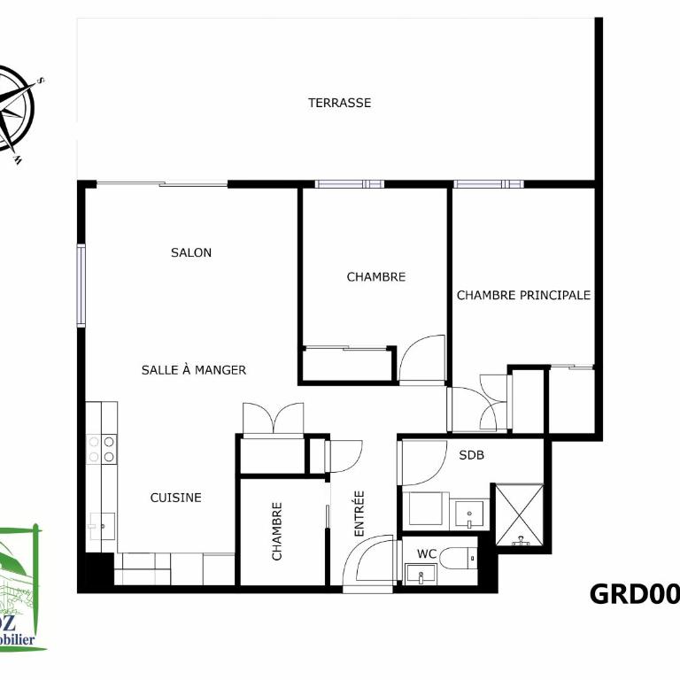 GRD005 - Appartement standing 6 pers pied de piste - Appartamento con Terrazza - 11