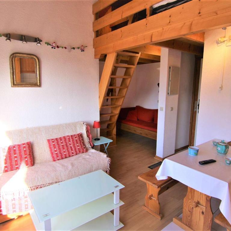 Studio Mezzanine Charmant Les Saisies - Animaux Admis - Appartamento con 1 Camera da Letto - 9