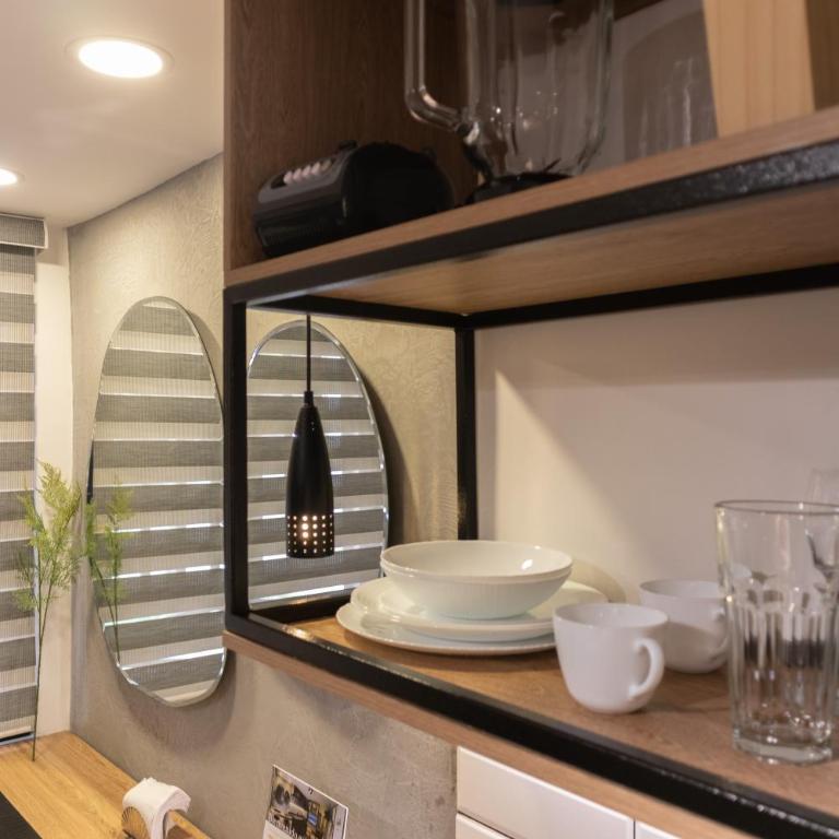 Apartaestudio con aire acondicionado moderno - Apartamento de 1 dormitorio - 24