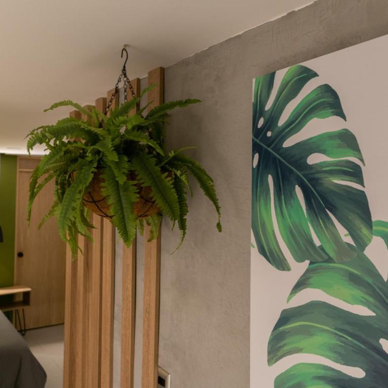 Apartaestudio con aire acondicionado moderno - Apartamento de 1 dormitorio - 23