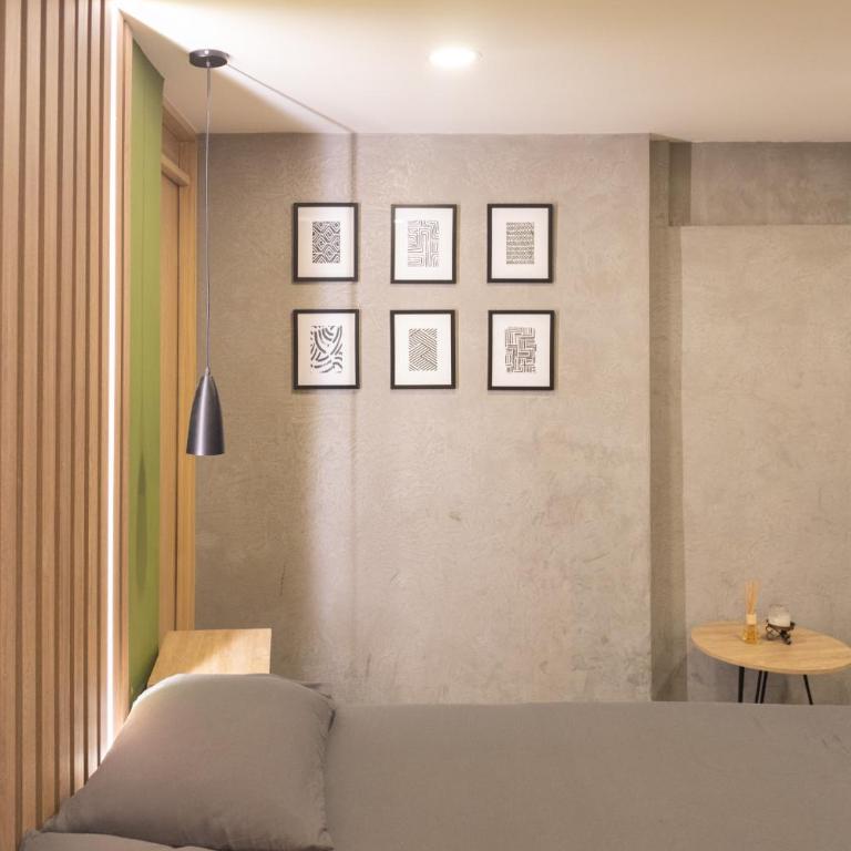 Apartaestudio con aire acondicionado moderno - Apartamento de 1 dormitorio - 16