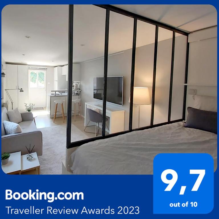 Charmant Studio sur cour à LYON 9e Mont d'or - Appartement 1 Chambre - 1