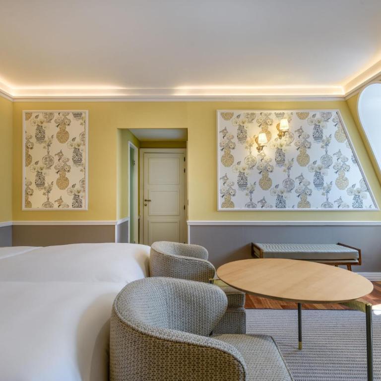 Santo Mauro, a Luxury Collection Hotel, Madrid - Habitación Deluxe con cama extragrande - 13