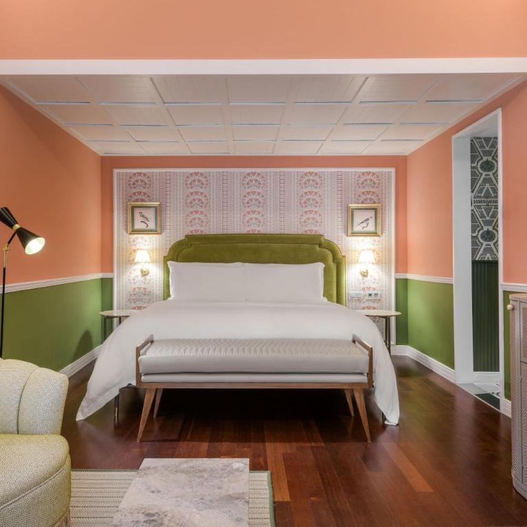 Santo Mauro, a Luxury Collection Hotel, Madrid - Habitación Deluxe con cama extragrande - 11