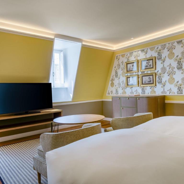 Santo Mauro, a Luxury Collection Hotel, Madrid - Habitación Deluxe con cama extragrande - 10