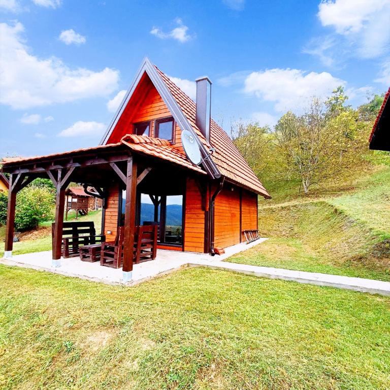 Brvnara Raj - Kuća sa 1 Spavaćom Sobom - 1