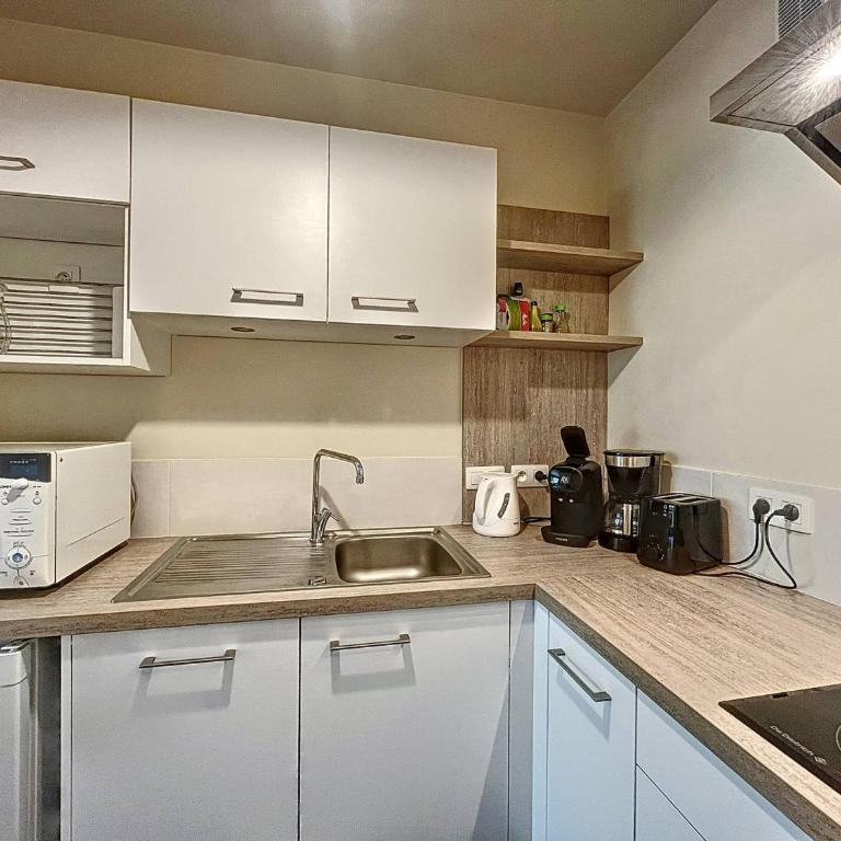 T2 spacieux 45m² pour 4 pers, centre Chamonix, parking inclus - FR-1-507-27 - Appartamento (4 Adulti) - 9