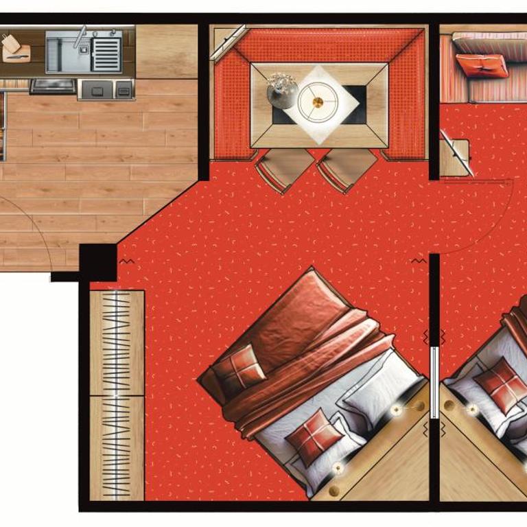 Appartementhaus Vermala - Apartment mit 2 Schlafzimmern - 10