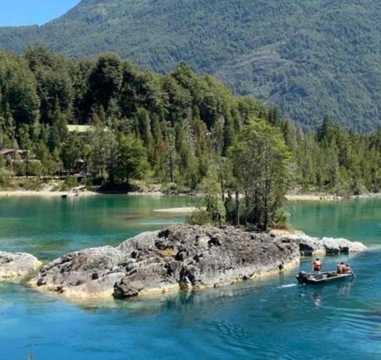 Cabañas Los Ranchos del Puelo - Habitación Doble con vistas al parque - 16