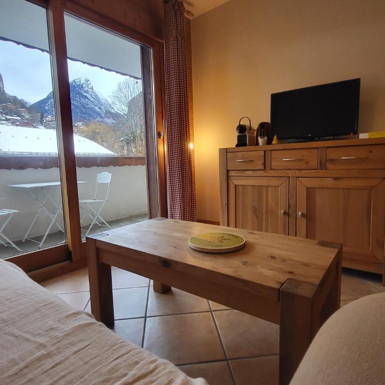 Ecrins A4, 1 bedroom apartment with bunk room, central Samoëns - Apartamento de 2 dormitorios - 8