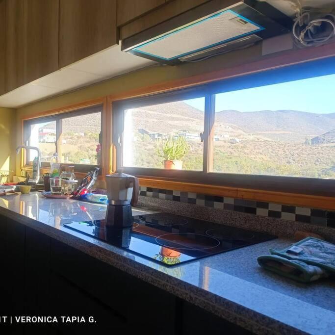 Cabaña, quincho, piscina y hermosas estrellas La Serena Algarrobito - Two-Bedroom House - 13