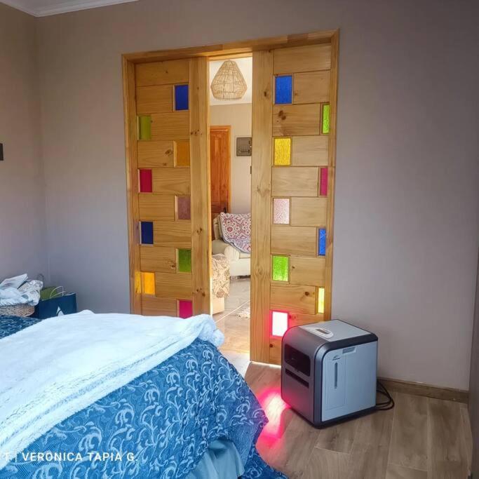 Cabaña, quincho, piscina y hermosas estrellas La Serena Algarrobito - Two-Bedroom House - 20