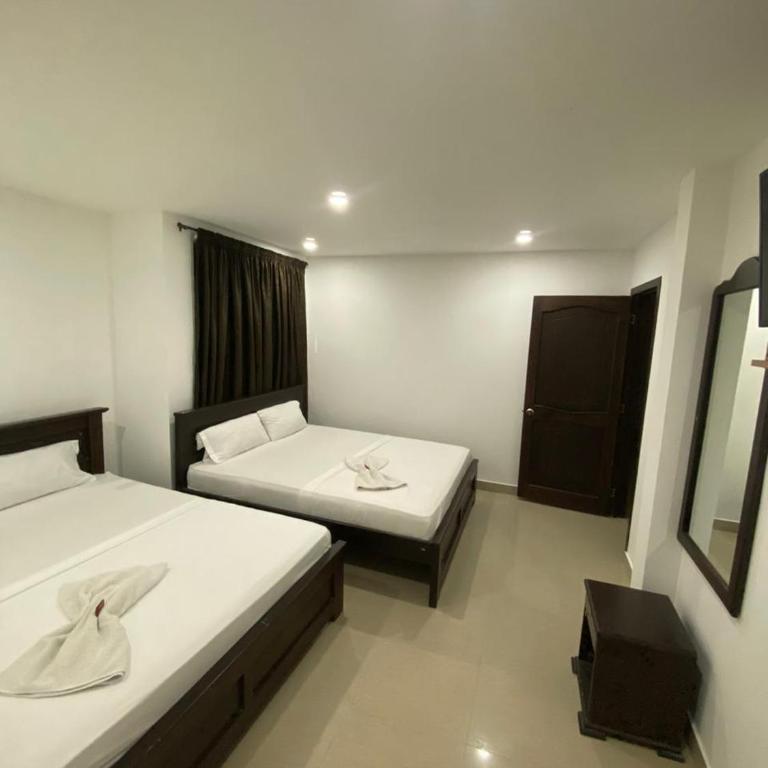 Hotel Diamante Real Cienaga - Habitación Doble Deluxe - 2 camas dobles - 3