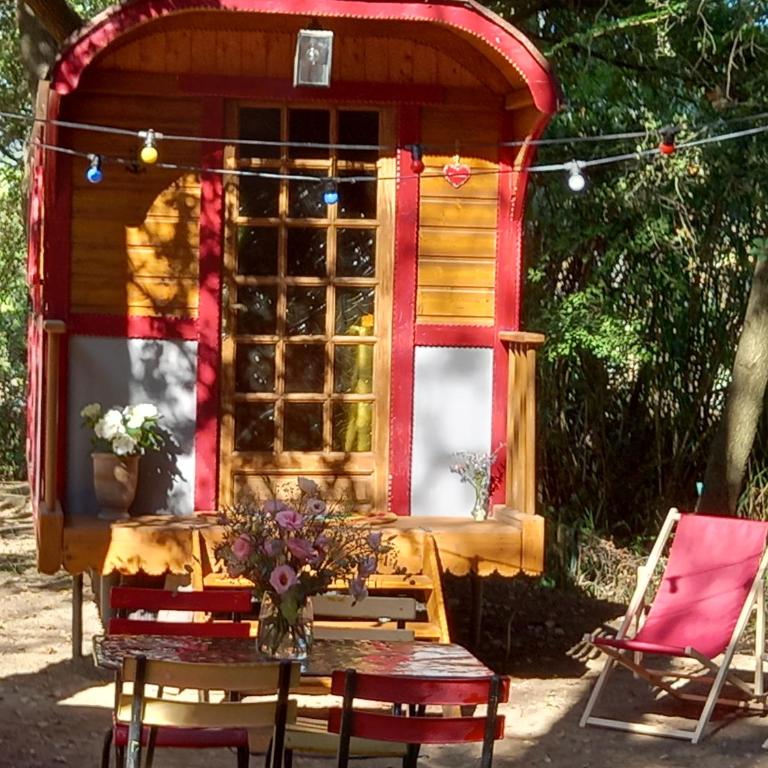 La roulotte du petit paradis - Tente - 18