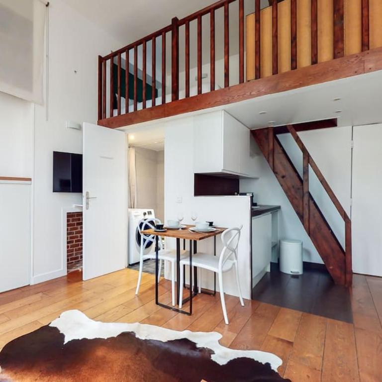 Chez Gustave: CLIM Calm,Saint Paul Marais, 2Guests - One-Bedroom Apartment - 10