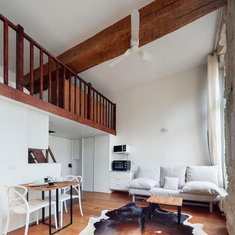Chez Gustave: CLIM Calm,Saint Paul Marais, 2Guests - One-Bedroom Apartment - 14