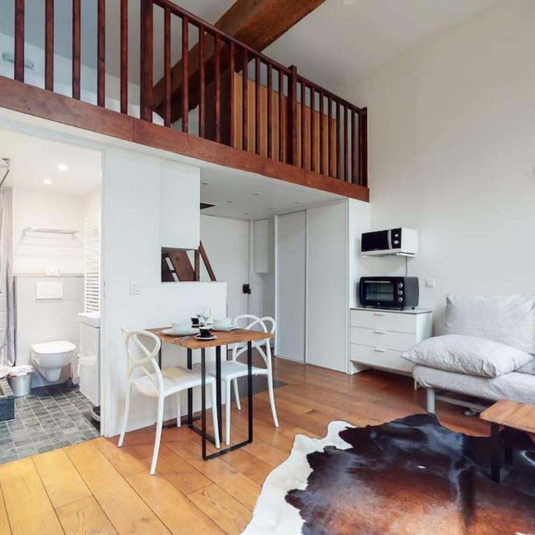 Chez Gustave: CLIM Calm,Saint Paul Marais, 2Guests - One-Bedroom Apartment - 23