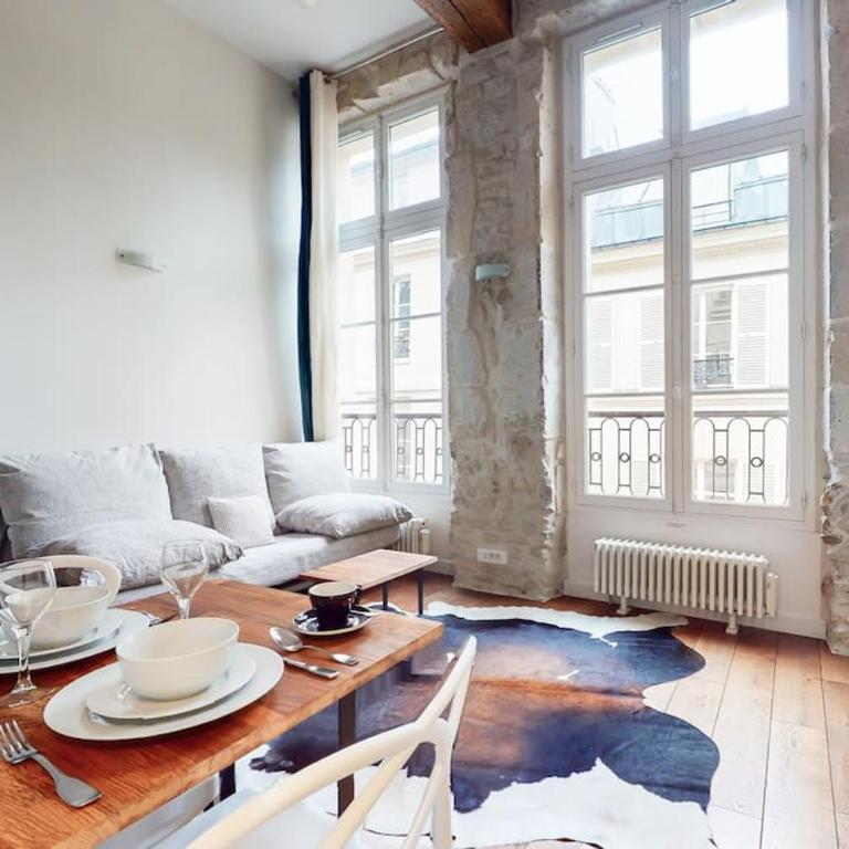 Chez Gustave: CLIM Calm,Saint Paul Marais, 2Guests - One-Bedroom Apartment - 30