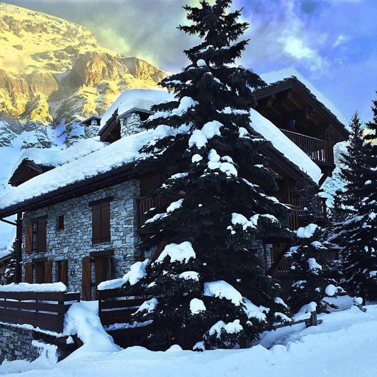 Appartement-chalet de standing avec cheminée et hammam, idéalement situé sur le front de neige de Val d'Isère - FR-1-694-9 - Appartement - 6