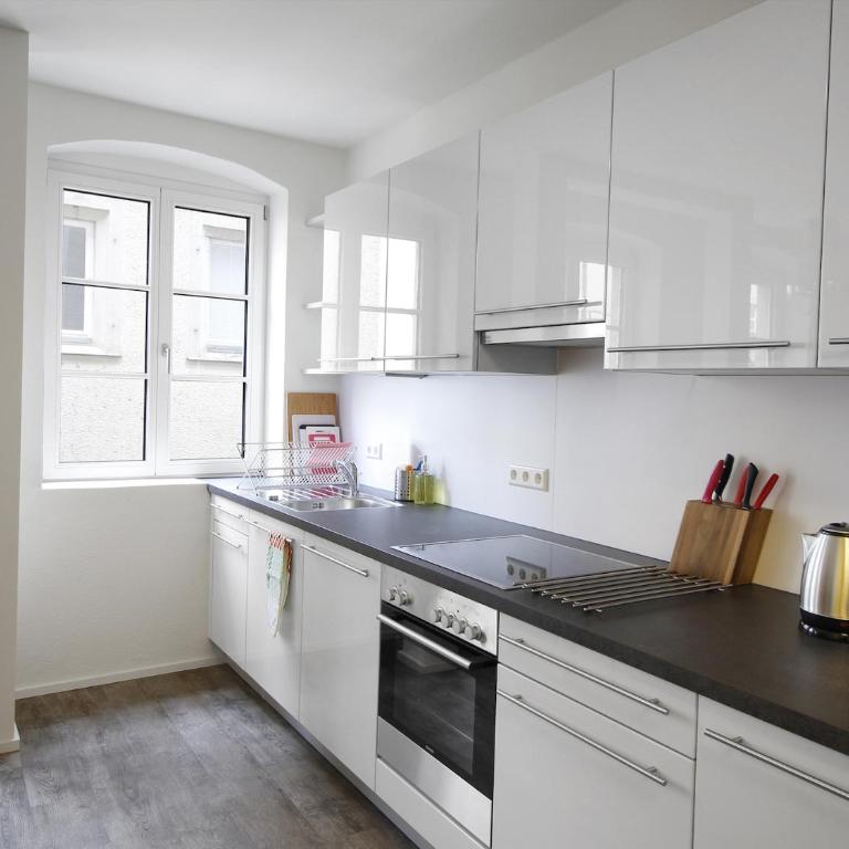 Ferienwohnung Mudita - hochwertig sanierter Altbau mit Wohnküche auf der Insel - Appartamento con 2 Camere da Letto - 6