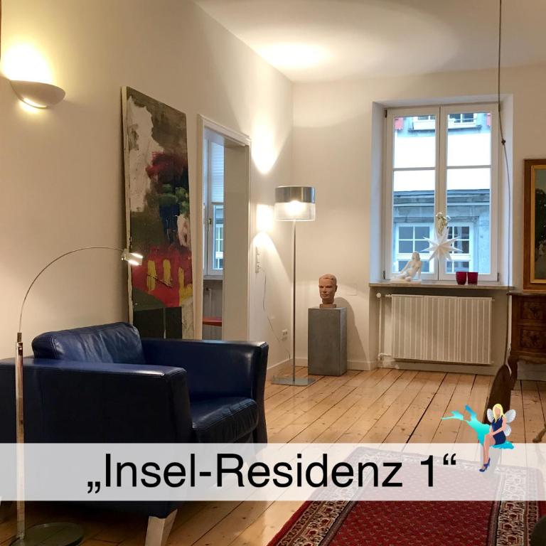 Ferienwohnung Insel-Residenz 1 - stilvolles Altstadt Haus auf der Insel - Appartamento con 2 Camere da Letto - 1