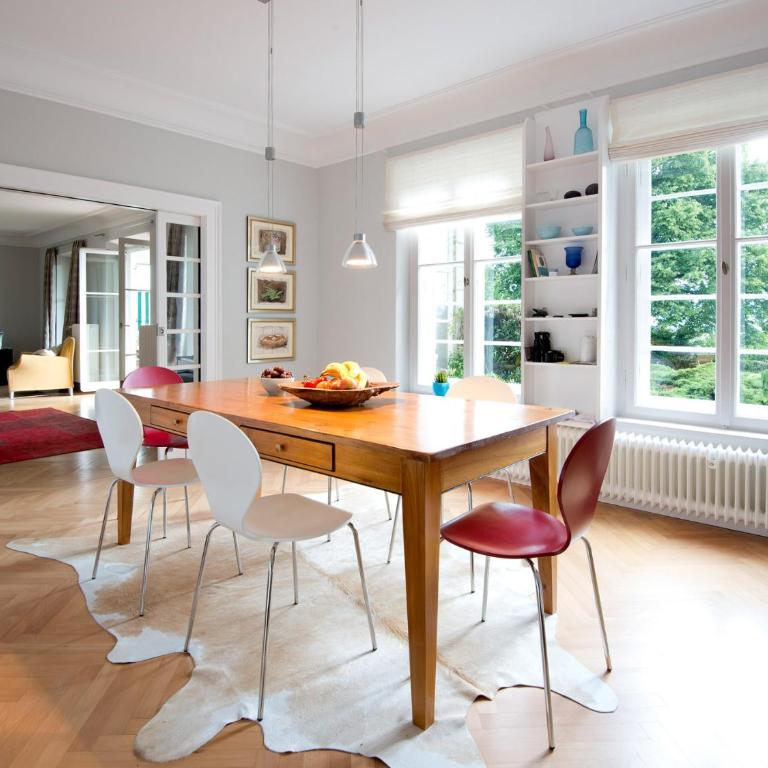 Ferienwohnung Villa Hoyerberg See - besondere Villen-Wohnung mit Garten und Ausblick - Apartment with Lake View - 5