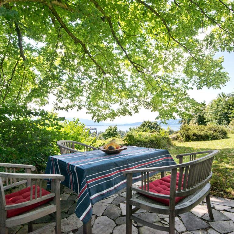 Ferienwohnung Villa Hoyerberg See - besondere Villen-Wohnung mit Garten und Ausblick - Apartment with Lake View - 14