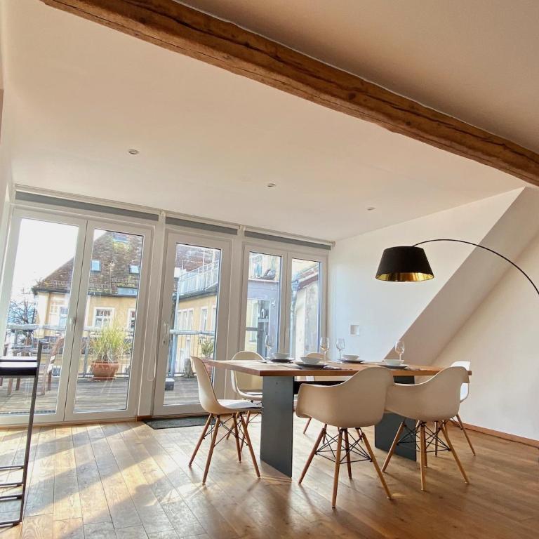 Ferienwohnung Seesicht -Maisonette mit Dachterrasse im Insel-Altstadthaus - Apartment with Lake View - 8
