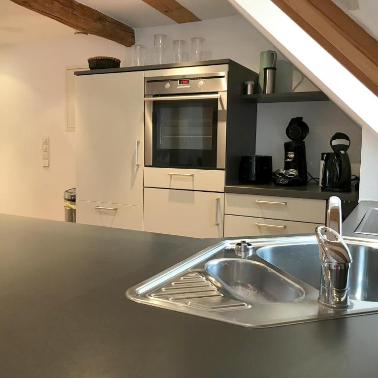 Ferienwohnung Seesicht -Maisonette mit Dachterrasse im Insel-Altstadthaus - Apartment with Lake View - 12