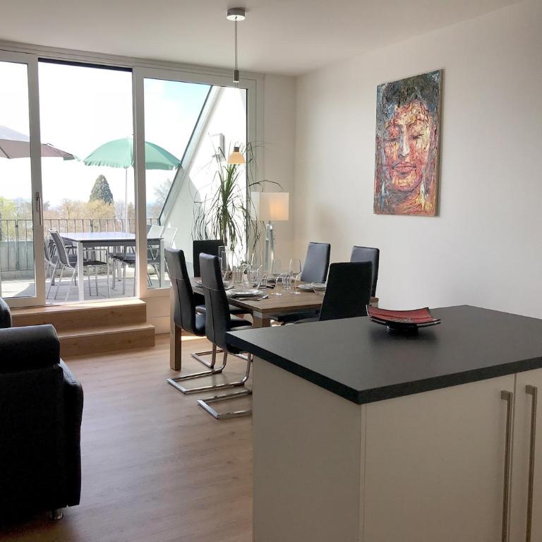 Ferienwohnung Cloud Nr 9 - 3 Zimmer Maisonette-Wohnung mit großem Balkon - Apartment with Lake View - 2