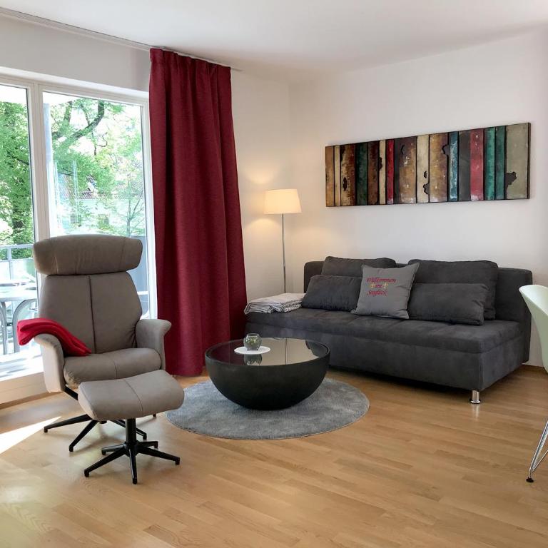 Ferienwohnung Seeglück- hochwertige Wohnung im Villenviertel mit Südbalkon - Appartamento con Balcone - 8