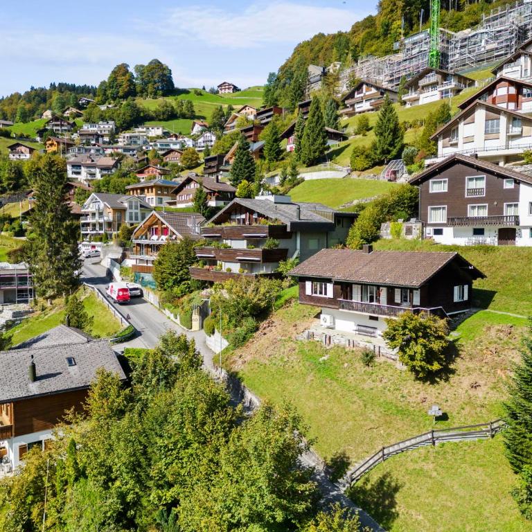 Sunny Design Chalet in Engelberg with spectacular view on Mount Titlis - Chalet de 3 dormitorios - 36