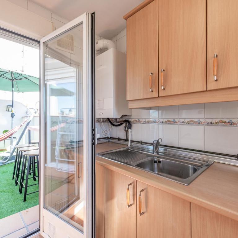 Ático en el centro con terraza y vistas increíbles - One-Bedroom Apartment - 12