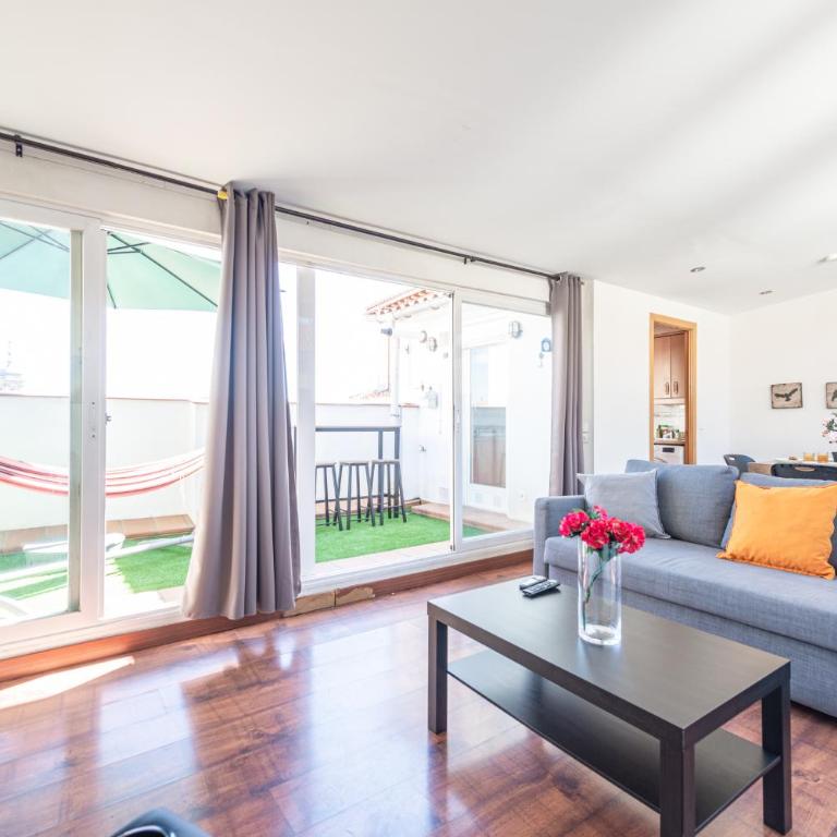 Ático en el centro con terraza y vistas increíbles - One-Bedroom Apartment - 19