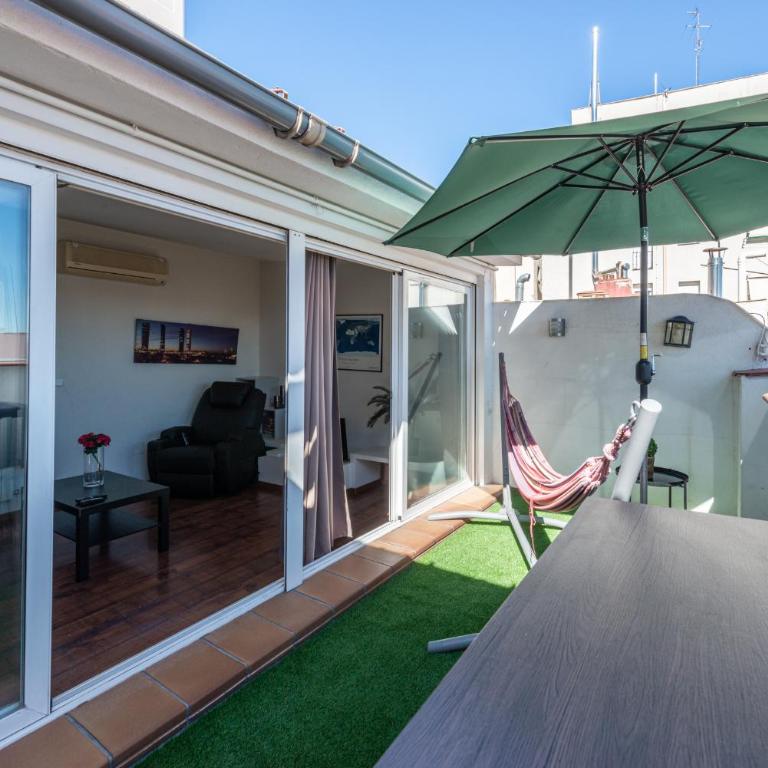 Ático en el centro con terraza y vistas increíbles - One-Bedroom Apartment - 29