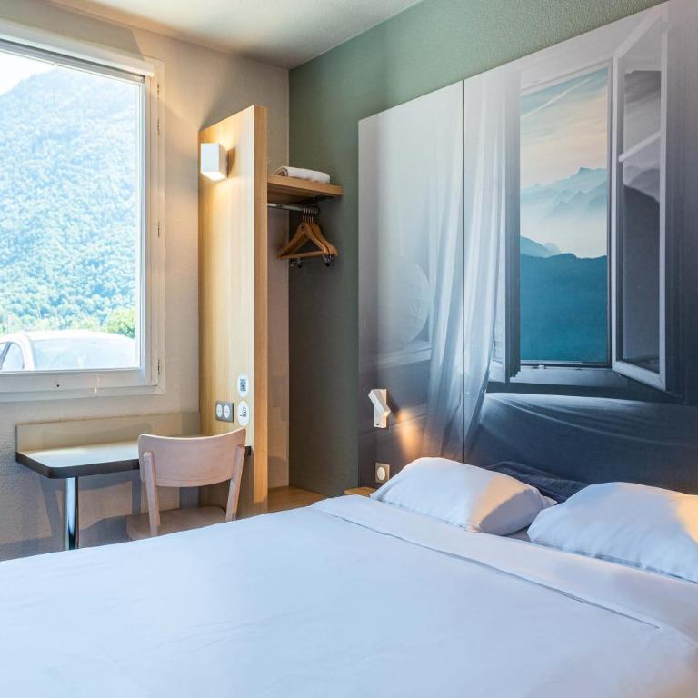 B&B HOTEL Saint Jean De Maurienne - Chambre Double - Vue sur Montagne - 5