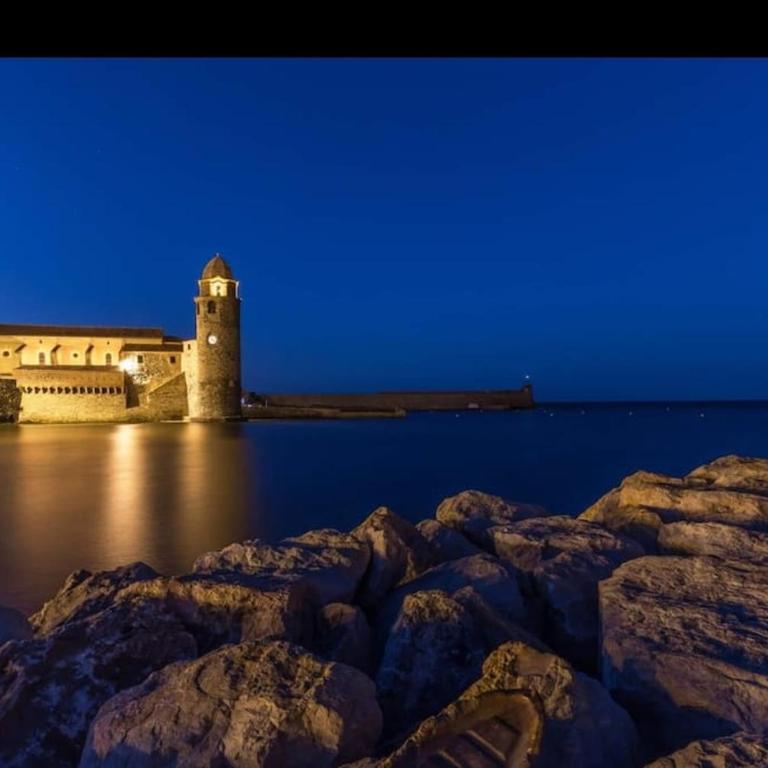 Charmant T2 au calme avec vue mer, proche centre de Collioure et parking - One-Bedroom Apartment - 12