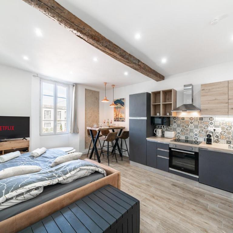 Joli 2 pièces - Coeur de Ville - AW - Appartamento con 1 Camera da Letto - 14