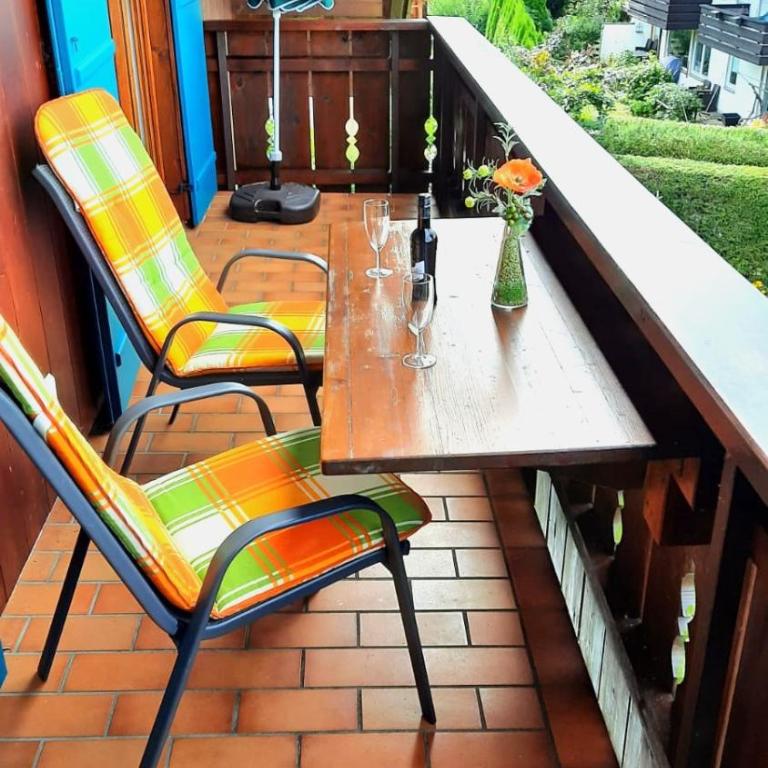 Ferienwohnung Ferienidyll am Forrgensee - Apartamento con vistas a las montañas - 15