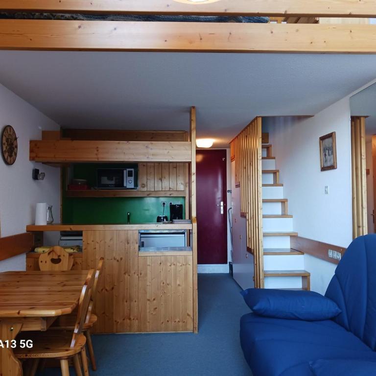 Duplex skis aux pieds, 2 pièces, 6 pers., Arc 1800, balcon sud-ouest - FR-1-411-886 - Appartement - 1