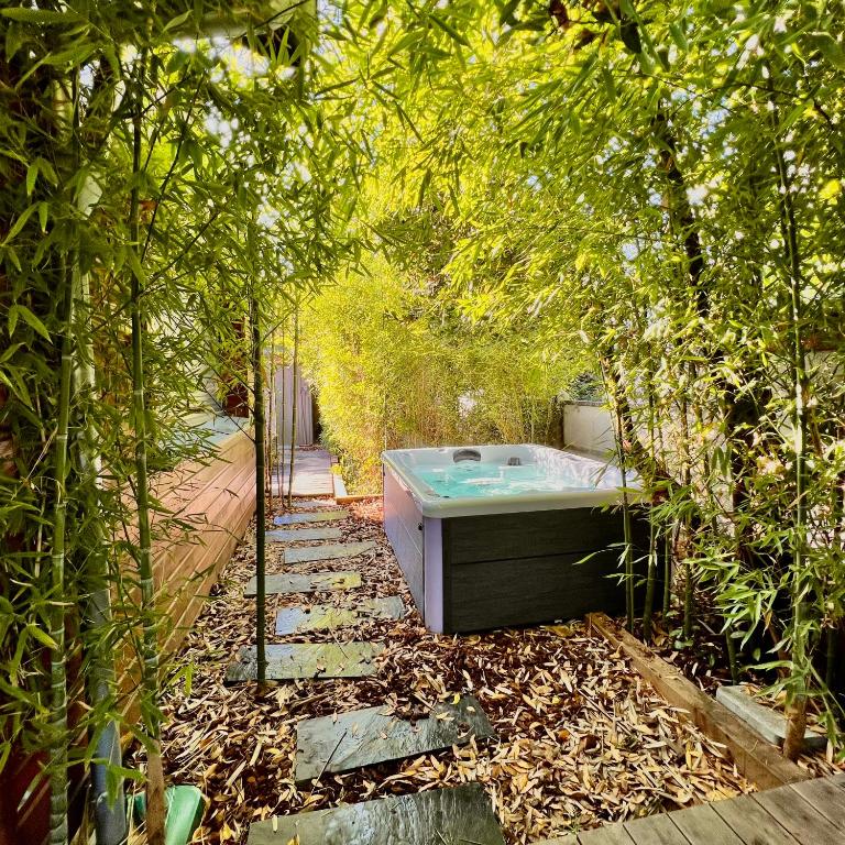 La Villa Canopée - Piscine chauffée-Fibre-Clim-Jacuzzi - Villa 2 Chambres - 13