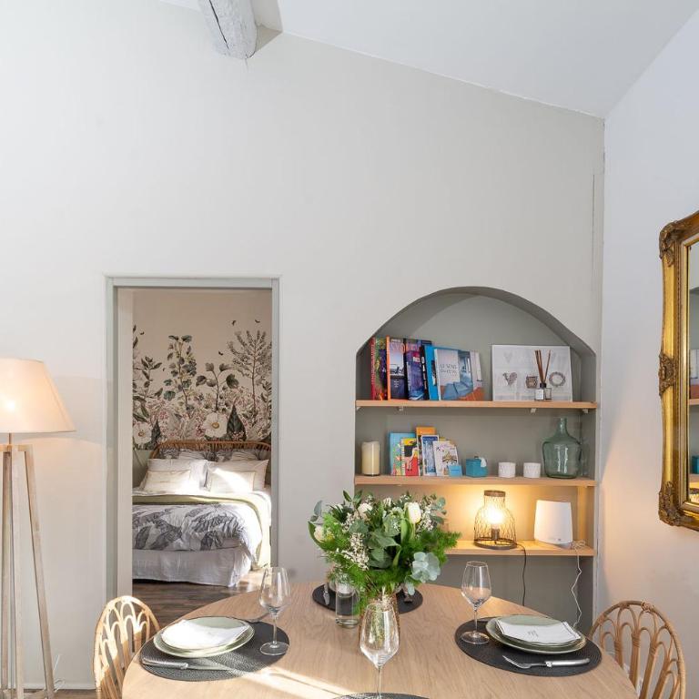 Villa "L'émeraude - Maison d'Hôtes - Jardin et parking privés - Valbonne - Maison 1 Chambre - 14