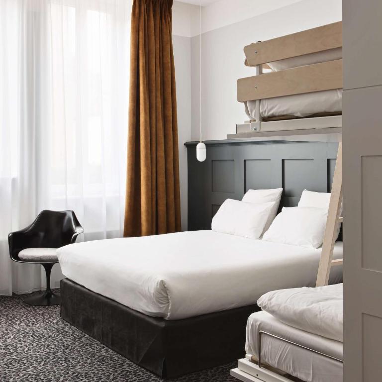 Hotel De Verdun 1882, BW Signature Collection - Chambre Familiale avec 1 Lit Queen-Size et 1 Lit Superposé - Non-Fumeurs - 1