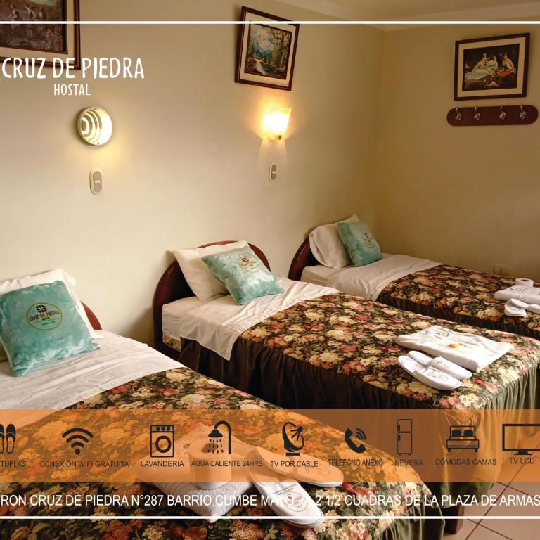 Hostal Turismo Cruz de Piedra EIRL-Cajamarca - Habitación Triple - 3
